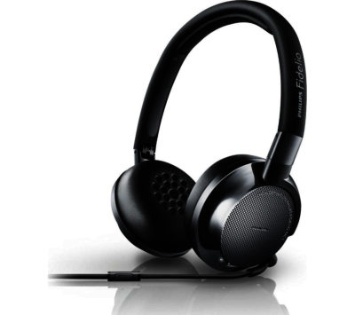 PHILIPS  Fidelo NC1/00 Noise-Cancelling Headphones - Black